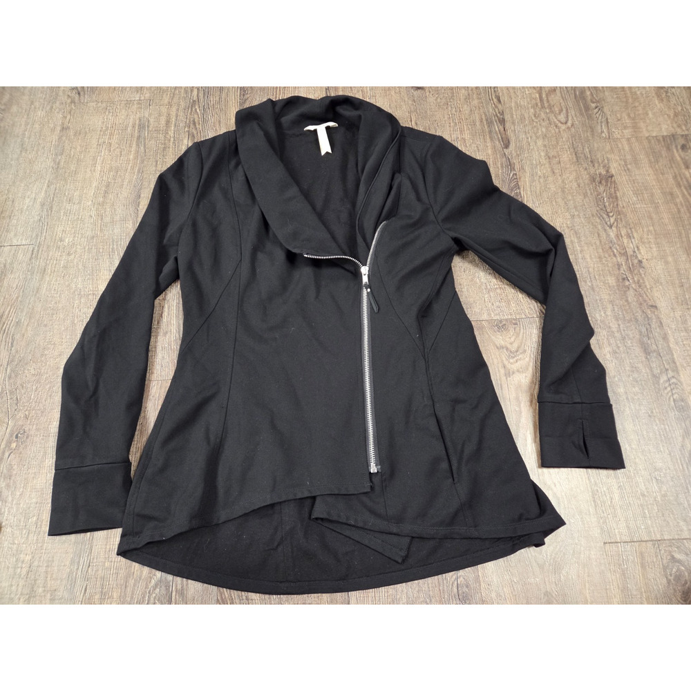 Matilda Jane Black Laia Ponte Jacket Size Medium 32685T